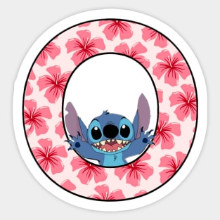 Copy of Stitch letter Sticker